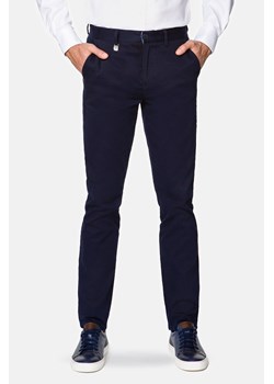 Spodnie Granatowe Chino Dennis ze sklepu Lancerto S.A. w kategorii Spodnie męskie - zdjęcie 132678782