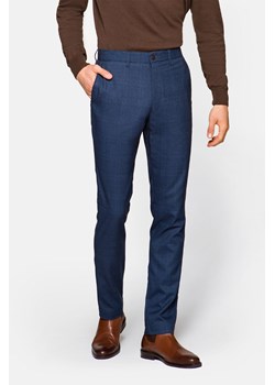 Spodnie Niebieskie w Kratę Jimmy 2 ze sklepu Lancerto S.A. w kategorii Spodnie męskie - zdjęcie 132678793