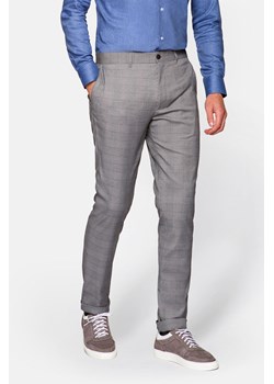 Spodnie Szare w Kratę Bradley ze sklepu Lancerto S.A. w kategorii Spodnie męskie - zdjęcie 132678811