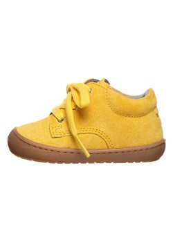 Skórzane sneakersy w kolorze żółtym ze sklepu Limango Polska w kategorii Buty dziecięce - zdjęcie 132690311