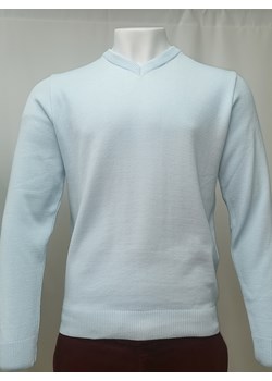 Bond serek - błękitny - M ze sklepu Swetry Lasota w kategorii Swetry męskie - zdjęcie 132697424