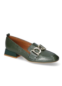 Lordsy Gamis 5336/H50 Zielone Lakier ze sklepu Arturo-obuwie w kategorii Lordsy damskie - zdjęcie 132756900