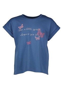 Koszulka w kolorze niebieskim ze sklepu Limango Polska w kategorii Bluzki dziewczęce - zdjęcie 132787330