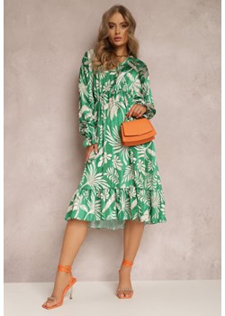 Zielona Sukienka Monelaia ze sklepu Renee odzież w kategorii Sukienki - zdjęcie 132819380
