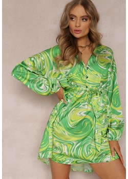 Zielona Sukienka Kephothee ze sklepu Renee odzież w kategorii Sukienki - zdjęcie 132874473