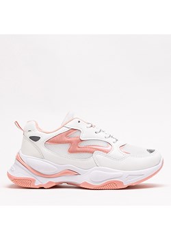 Różowo-białe damskie buty sportowe sneakersy Krinosi - Obuwie ze sklepu royalfashion.pl w kategorii Buty sportowe damskie - zdjęcie 132874633
