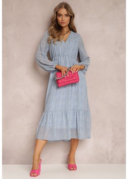 Jasnoniebieska Sukienka Kataea ze sklepu Renee odzież w kategorii Sukienki - zdjęcie 132950641