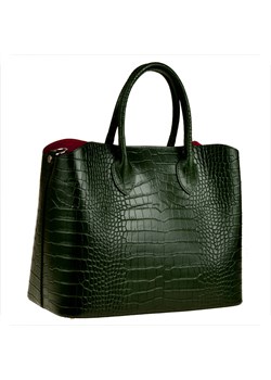Shopper bag Vezze zielona elegancka 