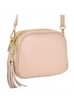 Listonoszka skórzana m róż pudrowy ze sklepu melon.pl w kategorii Listonoszki - zdjęcie 133015763