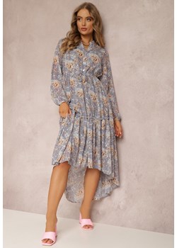 Jasnoniebieska Sukienka Galessa ze sklepu Renee odzież w kategorii Sukienki - zdjęcie 133021860