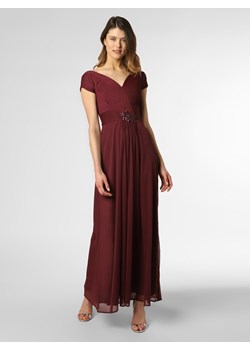 Luxuar Fashion - Damska sukienka wieczorowa, lila|czerwony ze sklepu vangraaf w kategorii Sukienki - zdjęcie 133197821
