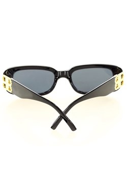 Prostokątne okulary przeciwsłoneczne damskie VOUGE STYLE czarny ze sklepu Verostilo w kategorii Okulary przeciwsłoneczne damskie - zdjęcie 133201914