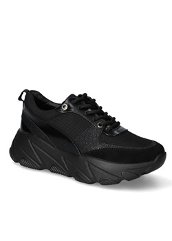 Sneakersy Potocki 22-12029BK Czarne ze sklepu Arturo-obuwie w kategorii Buty sportowe damskie - zdjęcie 133208814