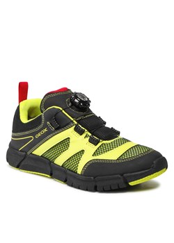 Sneakersy GEOX - J Flexyper B. D J259BD 01450 C3707 S Lime/Black ze sklepu eobuwie.pl w kategorii Buty sportowe dziecięce - zdjęcie 133249282