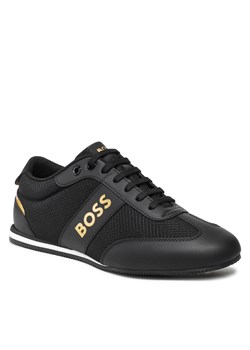 Sneakersy Boss - Rusham 50470180 10199225 01 Black 001 ze sklepu eobuwie.pl w kategorii Buty sportowe męskie - zdjęcie 133249300