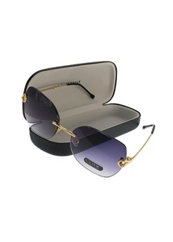 Okulary damskie przeciwsłoneczne CODE ze sklepu JK-Collection w kategorii Okulary przeciwsłoneczne damskie - zdjęcie 133251840