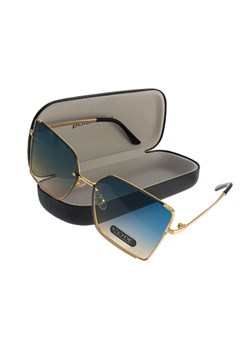 Okulary damskie przeciwsłoneczne CODE ze sklepu JK-Collection w kategorii Okulary przeciwsłoneczne damskie - zdjęcie 133251851