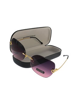 Okulary damskie przeciwsłoneczne CODE ze sklepu JK-Collection w kategorii Okulary przeciwsłoneczne damskie - zdjęcie 133251852
