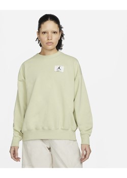 Damska bluza dresowa z dzianiny Jordan Essentials - Zieleń ze sklepu Nike poland w kategorii Bluzy damskie - zdjęcie 133270303