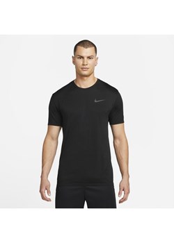 Męska koszulka treningowa bez szwów Nike Dri-FIT - Czerń ze sklepu Nike poland w kategorii T-shirty męskie - zdjęcie 133270330