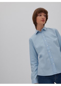 Koszula damska w błękitnym kolorze Perlana 401 ze sklepu Big Star w kategorii Koszule damskie - zdjęcie 133513592