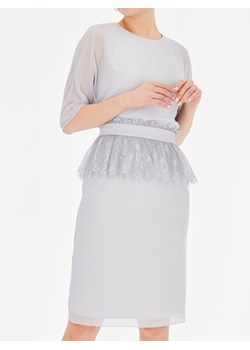 Elegancka sukienka z koronkowym pasem Potis & Verso Dori ze sklepu Eye For Fashion w kategorii Sukienki - zdjęcie 133521953