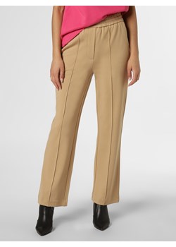 IPURI Spodnie Kobiety wiskoza beżowy jednolity ze sklepu vangraaf w kategorii Spodnie damskie - zdjęcie 133522162