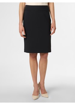Marie Lund Spódnica damska Kobiety Sztuczne włókno granatowy jednolity ze sklepu vangraaf w kategorii Spódnice - zdjęcie 133623511