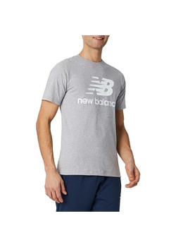 Koszulka New Balance MT01575AG - szara ze sklepu streetstyle24.pl w kategorii T-shirty męskie - zdjęcie 133660953