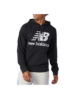 Bluza New Balance MT03558BK - czarna ze sklepu streetstyle24.pl w kategorii Bluzy męskie - zdjęcie 133661602