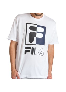T-shirt męski Fila z krótkimi rękawami wielokolorowy 