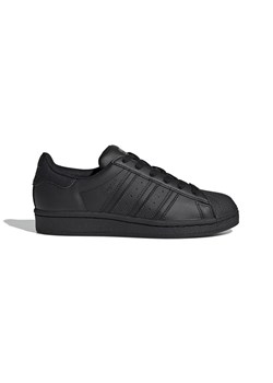 Adidas buty sportowe damskie czarne wiązane na płaskiej podeszwie 
