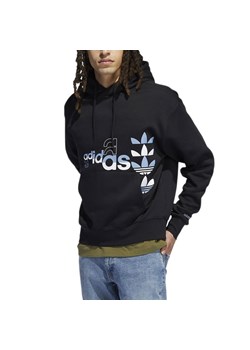 Bluza adidas Originals Logo Play Hoodie H31323 - czarna ze sklepu streetstyle24.pl w kategorii Bluzy męskie - zdjęcie 133663843