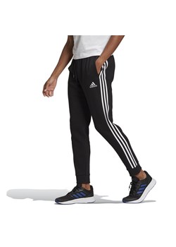 Spodnie męskie Adidas sportowe w paski 