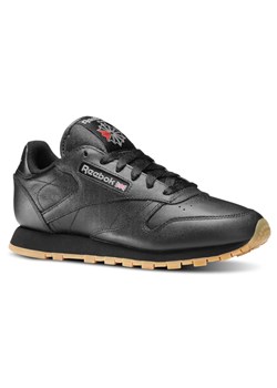 Buty Reebok Classic Leather 49804 - czarne ze sklepu streetstyle24.pl w kategorii Buty sportowe damskie - zdjęcie 133666051