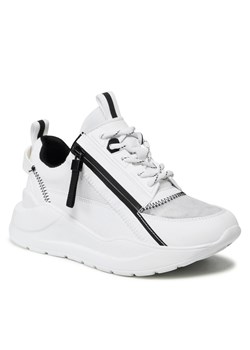 Sneakersy NYLON RED - WS8520-06 White ze sklepu eobuwie.pl w kategorii Buty sportowe damskie - zdjęcie 133931871