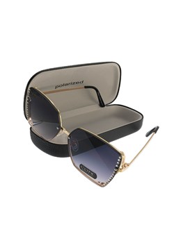 Okulary damskie przeciwsłoneczne CODE ze sklepu JK-Collection w kategorii Okulary przeciwsłoneczne damskie - zdjęcie 133936103