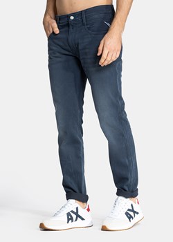Spodnie męskie Replay Slim Fit Artic Blue Anbass Jeans (M914Y.000.513 982.007) ze sklepu Sneaker Peeker w kategorii Jeansy męskie - zdjęcie 133998914