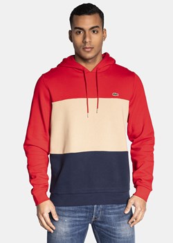 Bluza męska czerwona Lacoste Sport Hoodie SH6900.1FU ze sklepu Sneaker Peeker w kategorii Bluzy męskie - zdjęcie 134000014