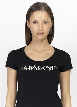 Bluzka damska Armani Exchange z okrągłym dekoltem 