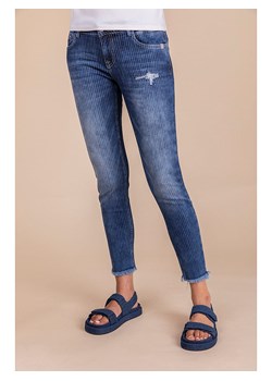 Dżinsy "Alicia" - Skinny fit - w kolorze niebieskim ze sklepu Limango Polska w kategorii Jeansy damskie - zdjęcie 134064752