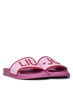 Klapki różowe Liu Jo Kos 2 ze sklepu Sneaker Peeker w kategorii Klapki damskie - zdjęcie 134085944