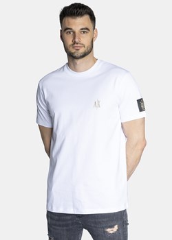 Koszulka męska biała Armani Exchange 8NZTPW ZJ8YZ 1100 ze sklepu Sneaker Peeker w kategorii T-shirty męskie - zdjęcie 134086272