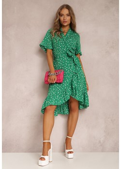 Zielona Sukienka Meleris ze sklepu Renee odzież w kategorii Sukienki - zdjęcie 134147953