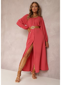 Różowa Sukienka Palane ze sklepu Renee odzież w kategorii Sukienki - zdjęcie 134160423