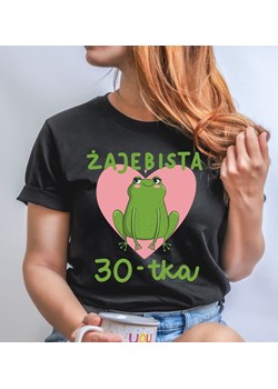 damska koszulka na 30 urodziny żajebista 30-stka ze sklepu Time For Fashion w kategorii Bluzki damskie - zdjęcie 134196994