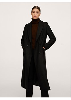Płaszcz damski czarny Mango  ze sklepu MODIVO w kategorii Płaszcze damskie - zdjęcie 134263824