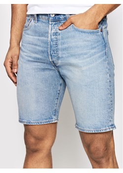 Levi's® Szorty jeansowe 501® Hemmed 36512-0155 Niebieski Regular Fit ze sklepu MODIVO w kategorii Spodenki męskie - zdjęcie 134328344