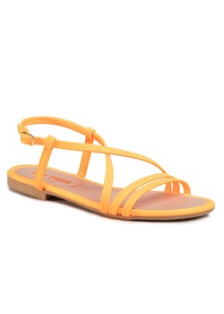 My Twin Sandały Sandal 201MCT010 Pomarańczowy ze sklepu MODIVO w kategorii Sandały damskie - zdjęcie 134334890