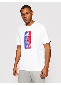 T-shirt męski Adidas z krótkim rękawem sportowy 